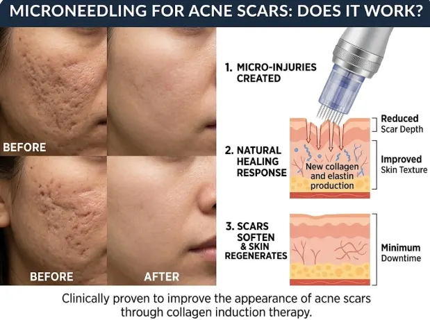 Microneedling for Acne Scars: Does It Work?
