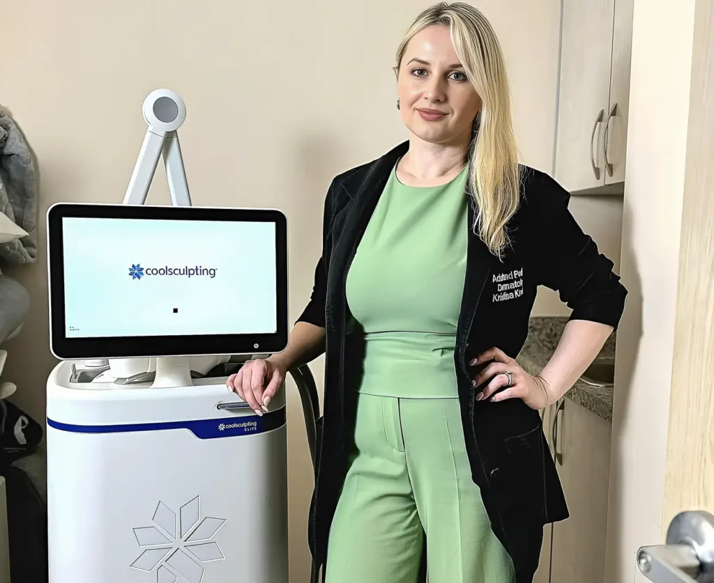 CoolSculpting Elite machine at Adult and Pediatric Dermatology in Forest Hills Queens
