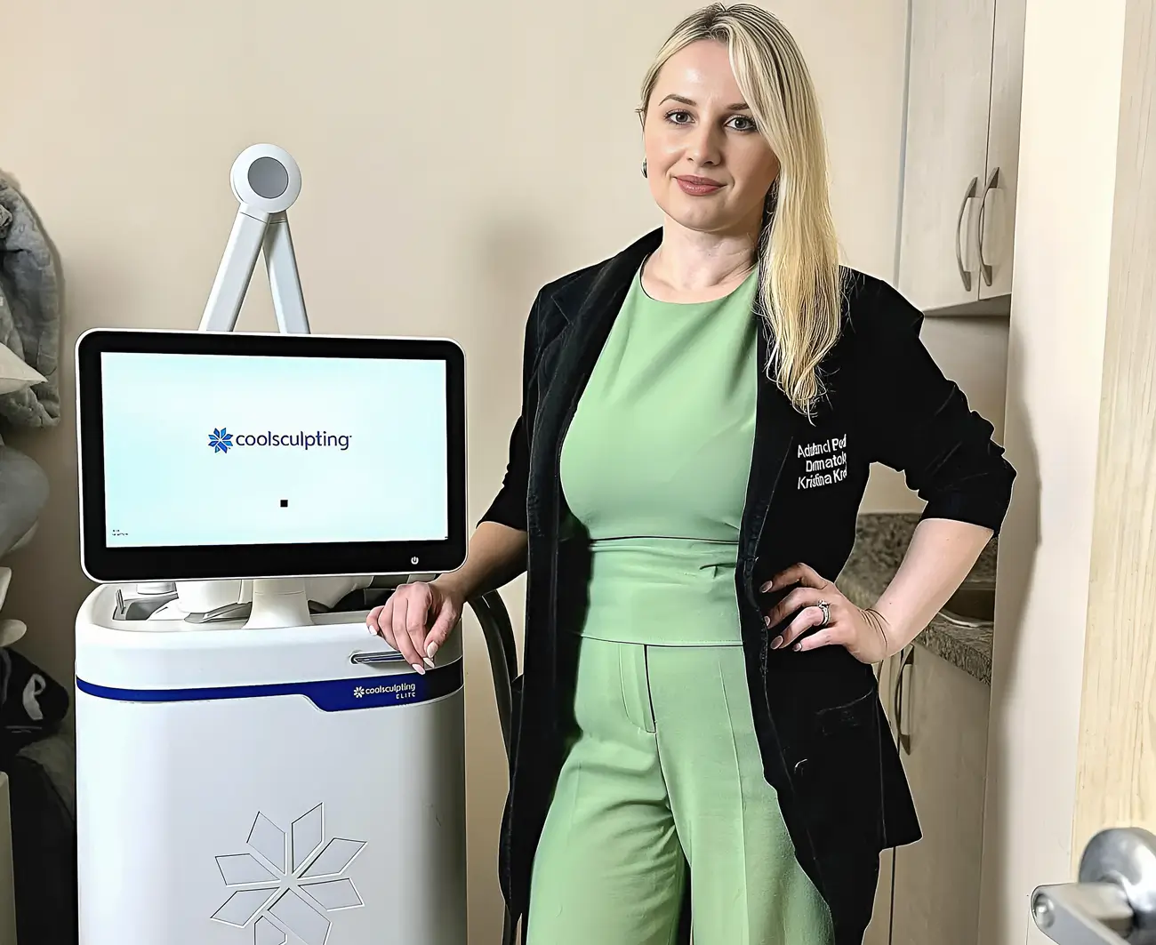 CoolSculpting Elite machine at Adult and Pediatric Dermatology in Forest Hills Queens